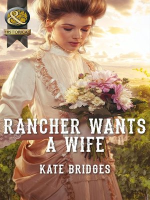 cover image of Rancher Wants a Wife